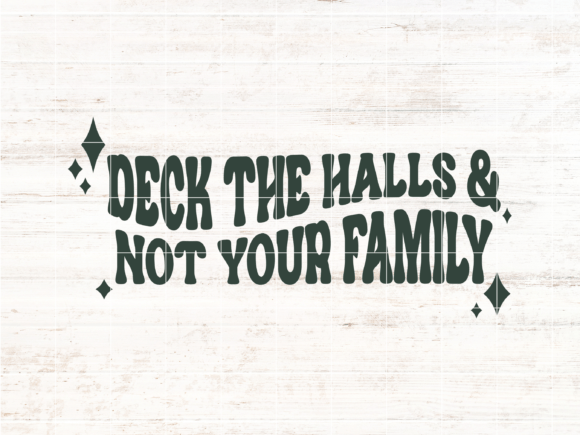Deck the Halls Funny Christmas Wavy SVG Review