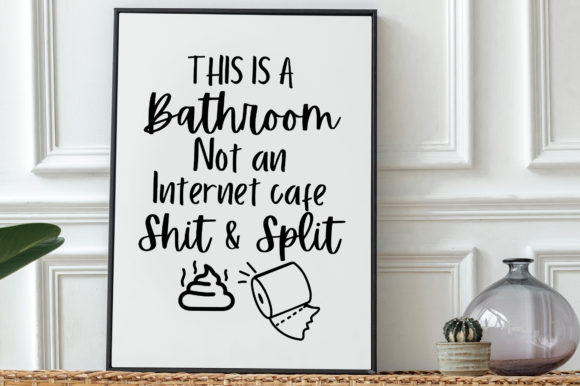 Funny Bathroom Sign Svg: A Designer's Review