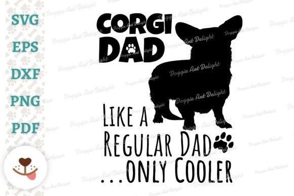 Funny Corgi Dad Svg Png: A Designer's Review