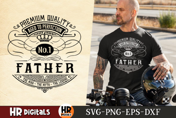 Funny Father Vintage Whiskey Label SVG Review