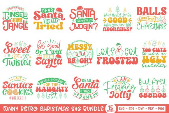 Funny Retro Christmas SVG Bundle Review