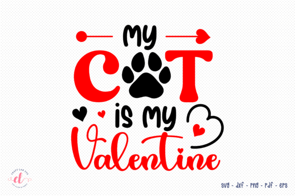 My Cat is My Valentine - Valentines SVG Review