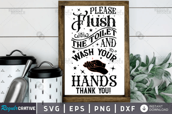 Please Flush the Toilet and Wash Your Hands Design Review