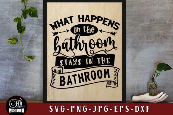 What Happens in the Bathroom, Funny Sign Review