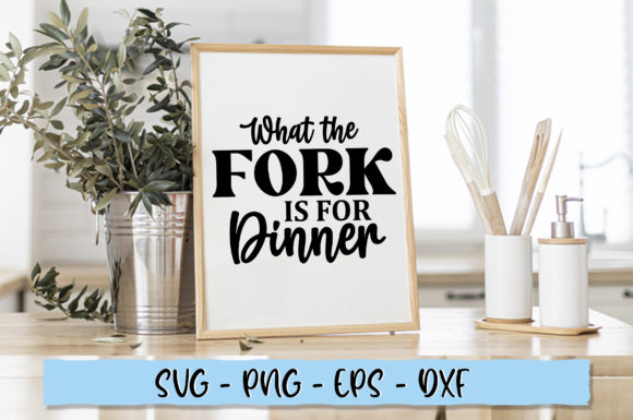 What the Fork is for Dinner SVG Review